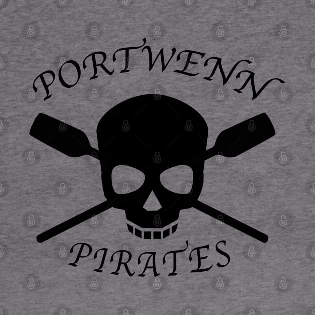 Portwenn Pirates Doc Martin Port Isaac Rowing by SonnyBoyDesigns